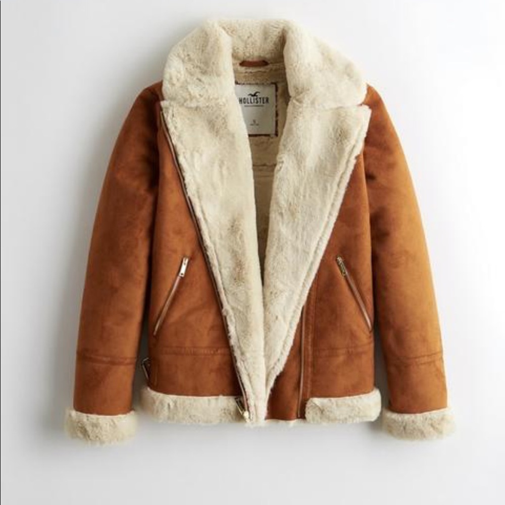 Brand new jacket never worn and super warm, soft, and cozy.